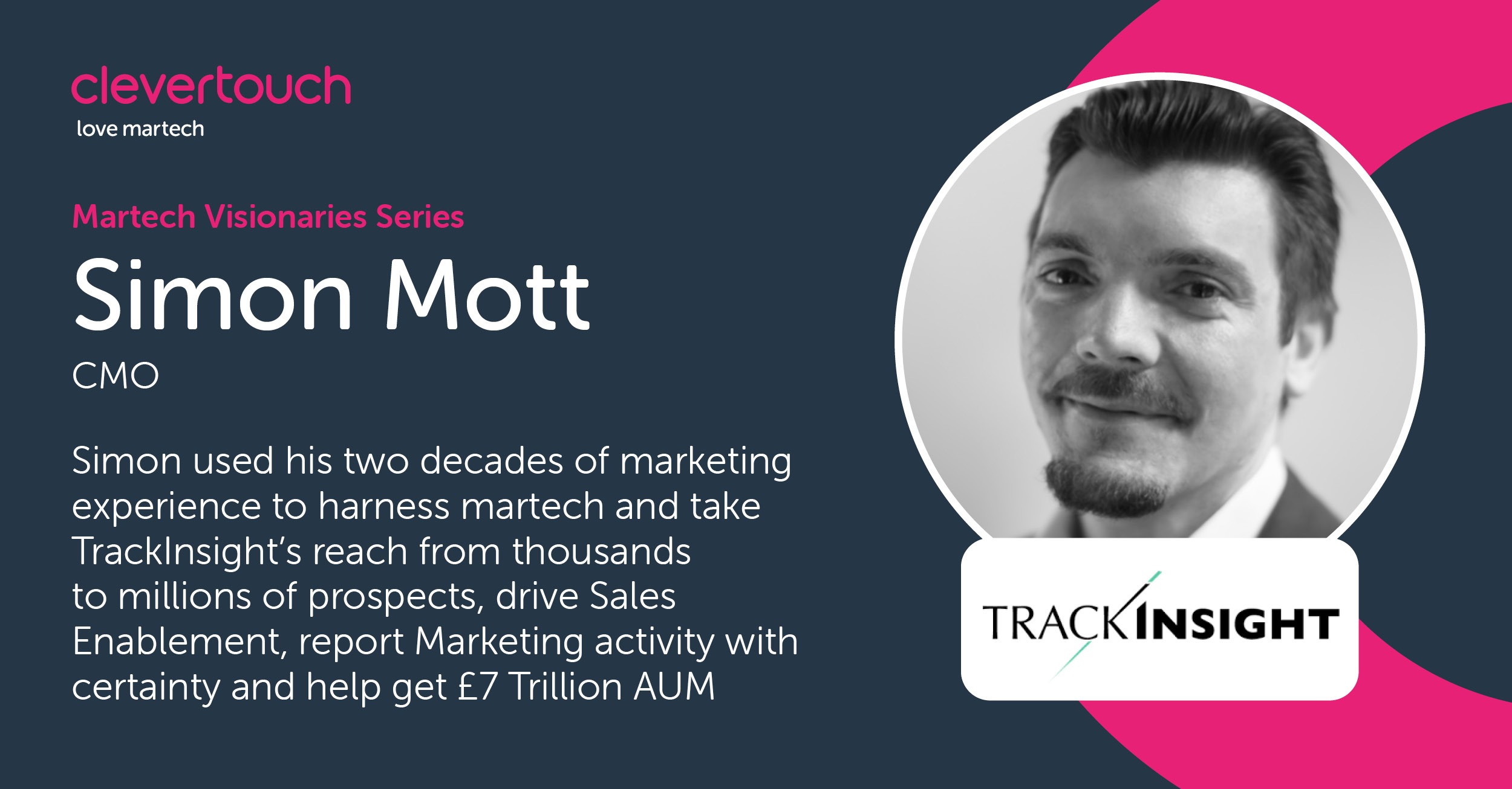 Simon Mott, CMO, TrackInsight