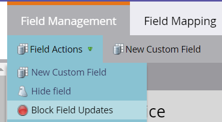 Marketo block field updates