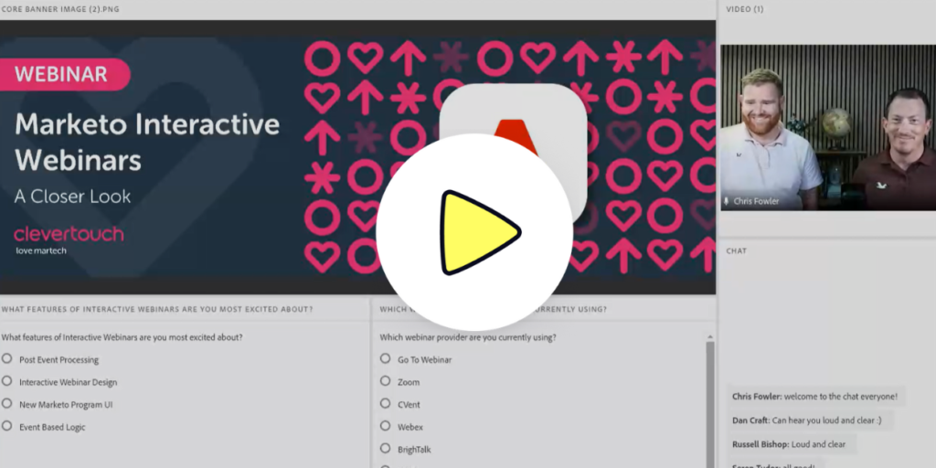 Webinar: Marketo Interactive Webinars